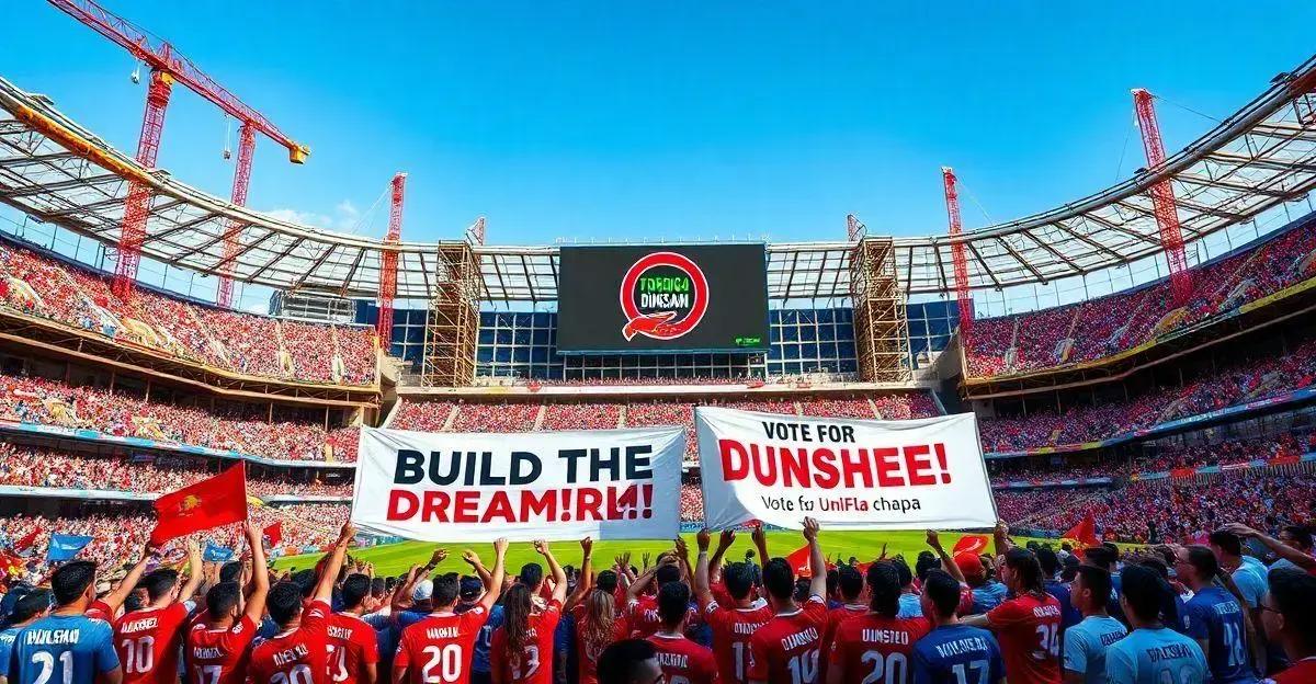 Construção do Estádio do Flamengo