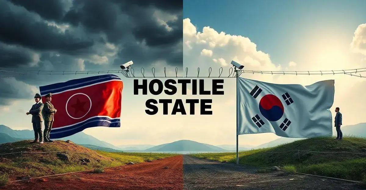 Coreia do Norte Define Coreia do Sul como Estado Hostil