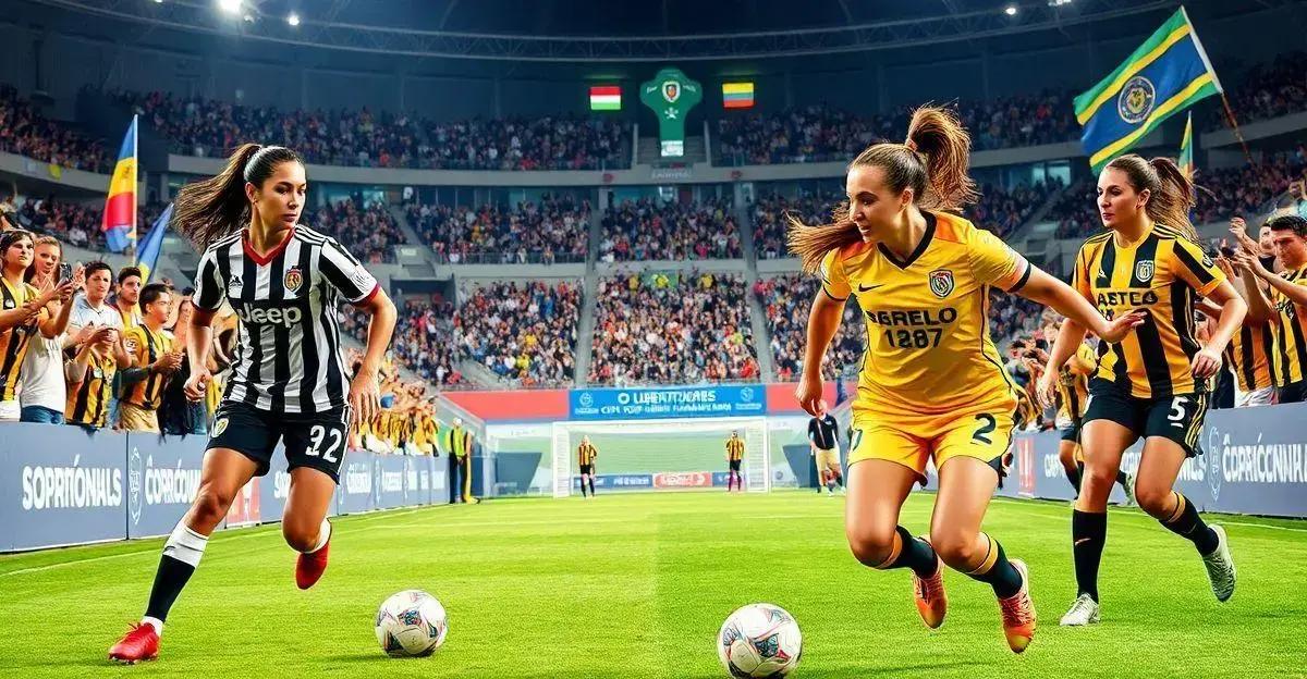 Corinthians e Santos na 2ª Rodada da Libertadores Feminina