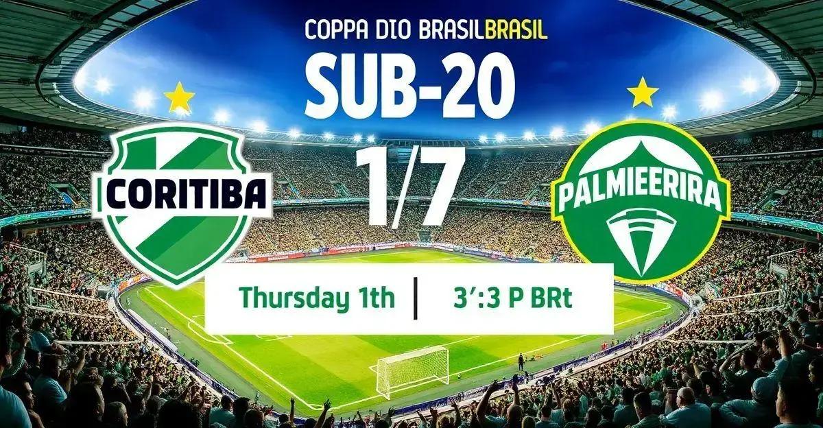 Coritiba x Palmeiras: Horário e Onde Assistir ao Jogo