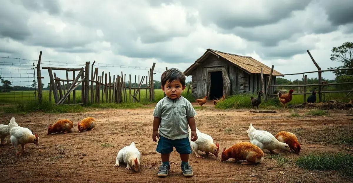 Criança de 9 anos invade fazendinha e mata 23 animais no Paraná