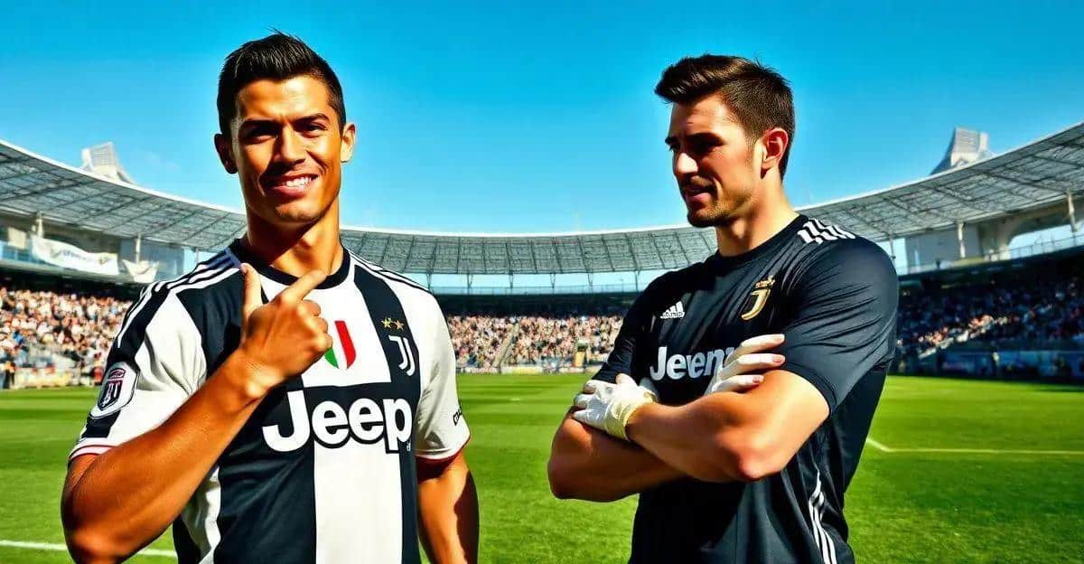 Cristiano Ronaldo alfineta Juventus em reencontro com Szczęsny