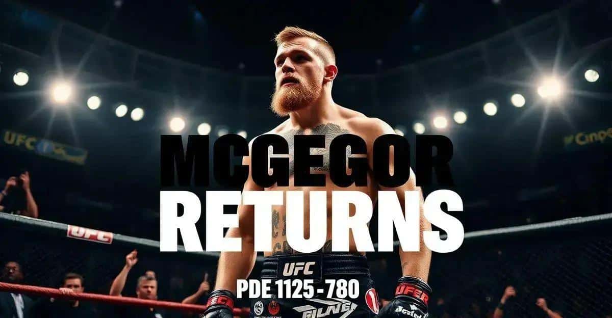 Data do Retorno de McGregor