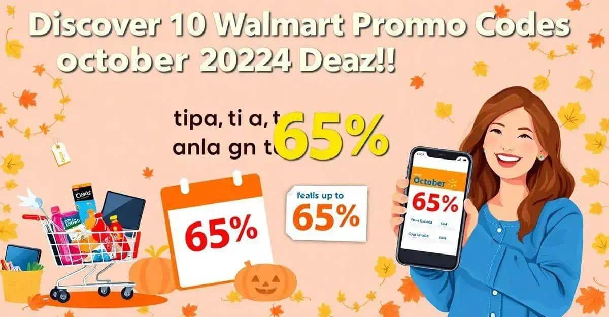 Descubra 10 Códigos Promocionais Walmart para Outubro de 2024