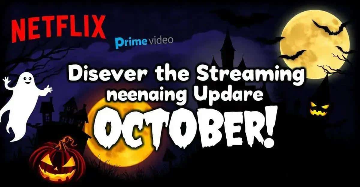 Descubra as Novidades dos Streamings em Outubro: Netflix, Prime e Mais!