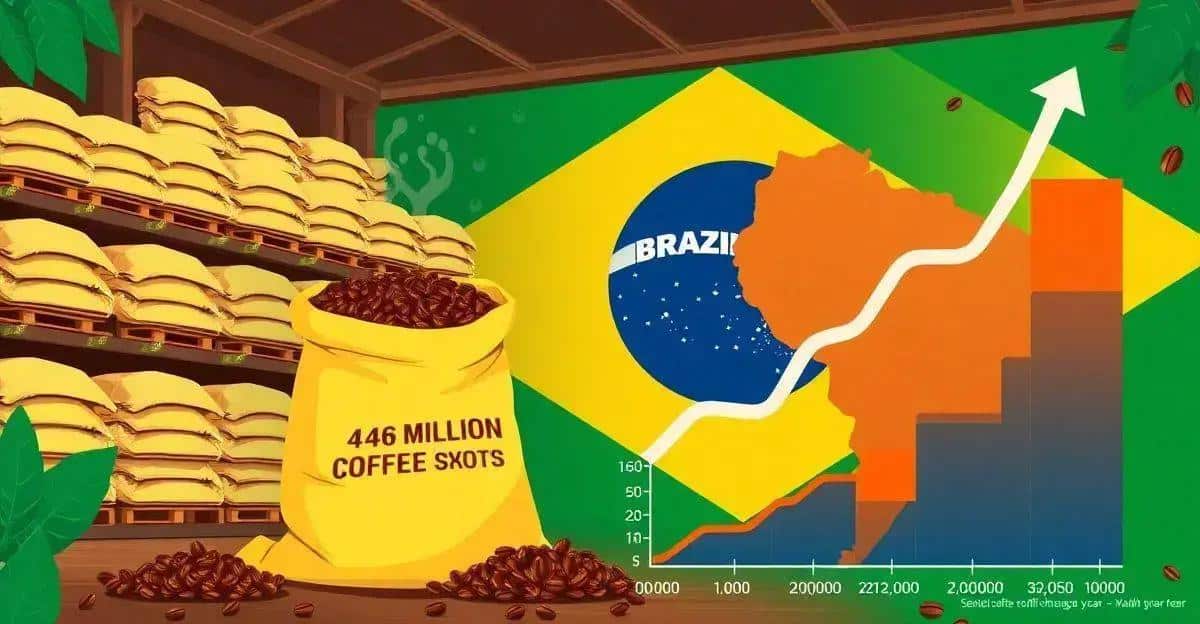 Desempenho das Exportações de Café