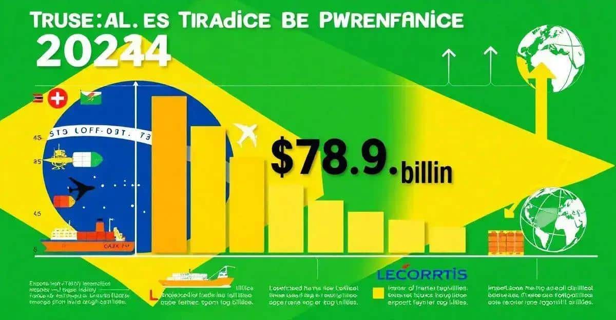 Desempenho das exportações e importações