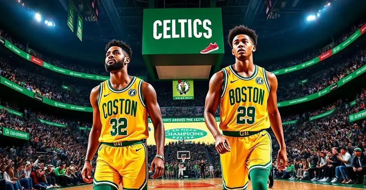 Desempenho de Jaylen Brown e Jayson Tatum