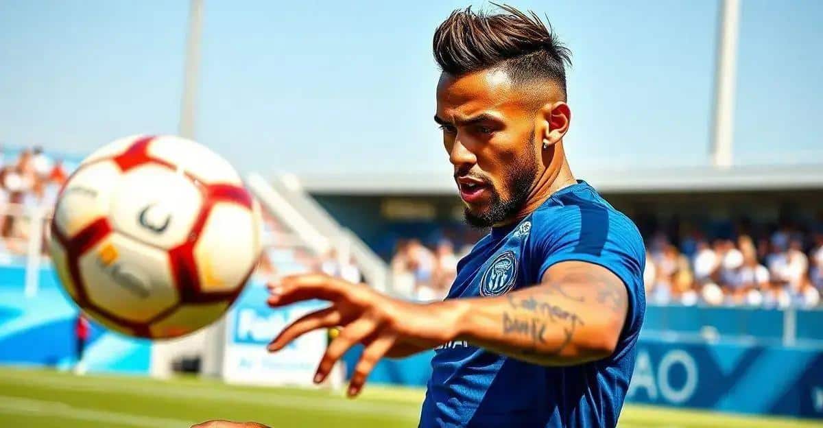 Desempenho de Neymar no Treino