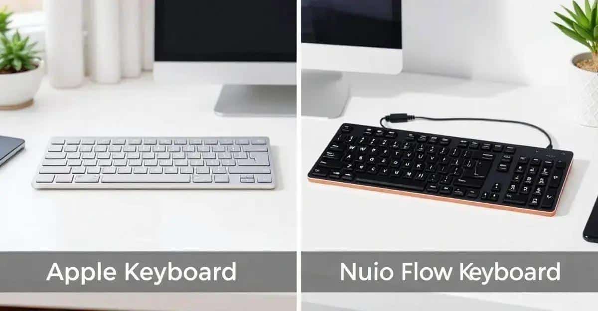 Desempenho do Teclado Apple