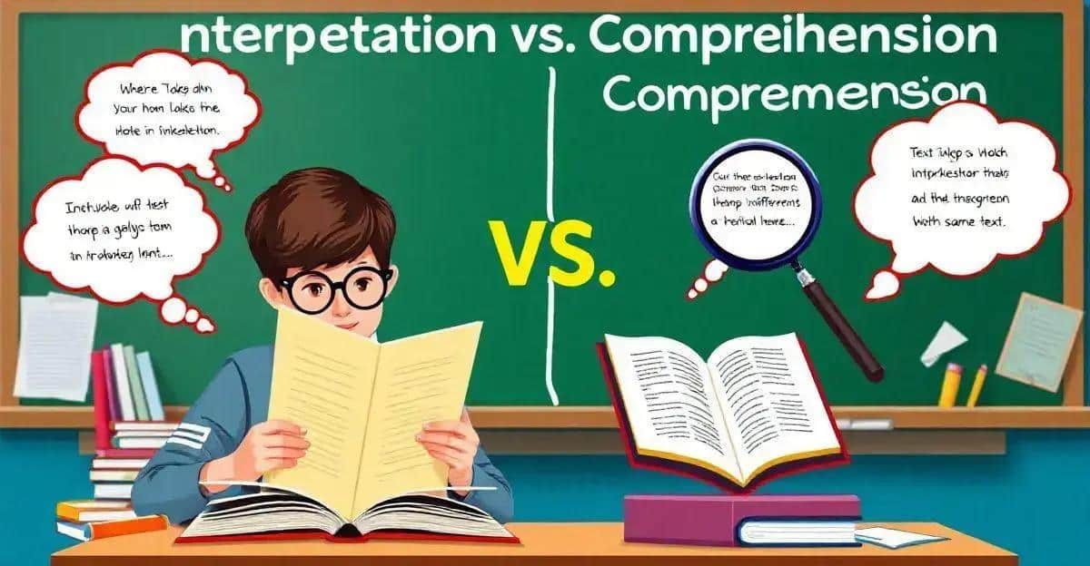 Diferença entre Interpretação e Compreensão