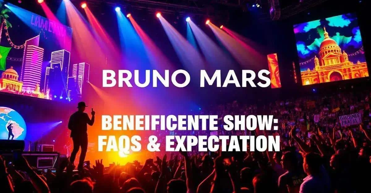 Dúvidas sobre o show beneficente