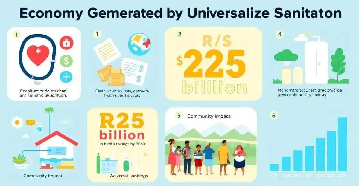 Economia Gerada pela Universalização do Saneamento