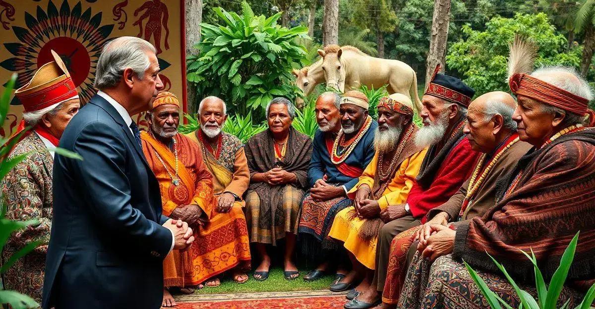 Encontro com Anciãos Indígenas