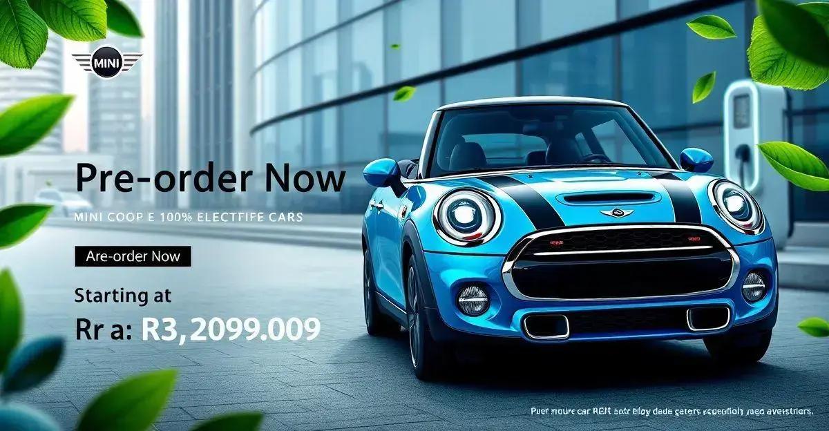 Especificações e Design do Novo Mini Cooper E