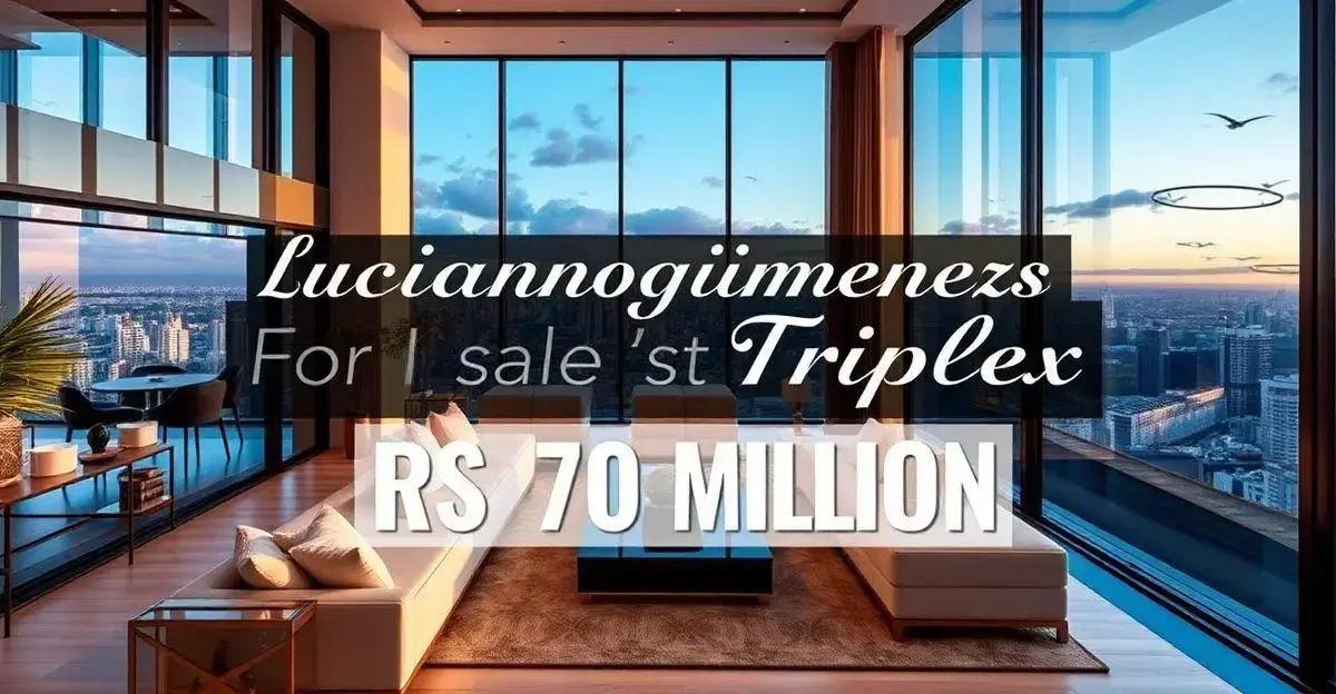 Expectativas de venda e situação atual do triplex