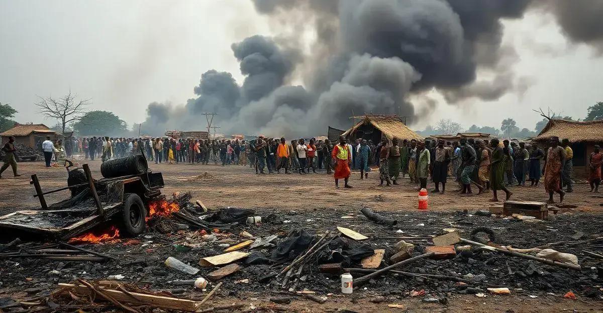 Explosão de Caminhão-Tanque Deixa 94 Mortos na Nigéria