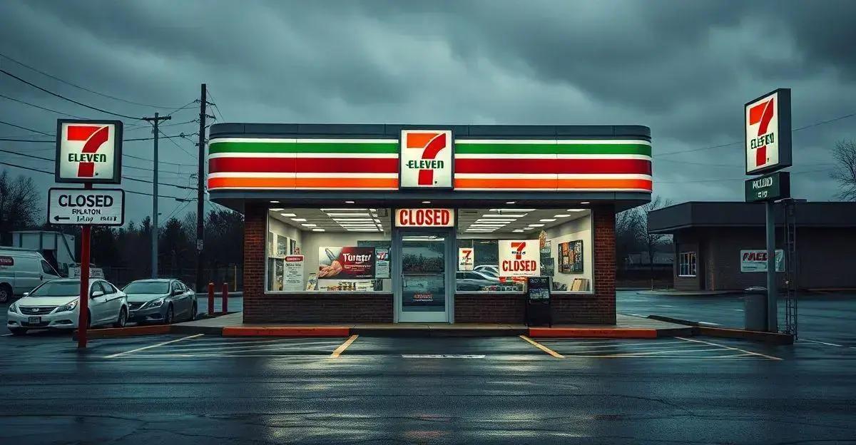 Fechamento de Lojas: 7-Eleven Fecha Mais de 400 Unidades