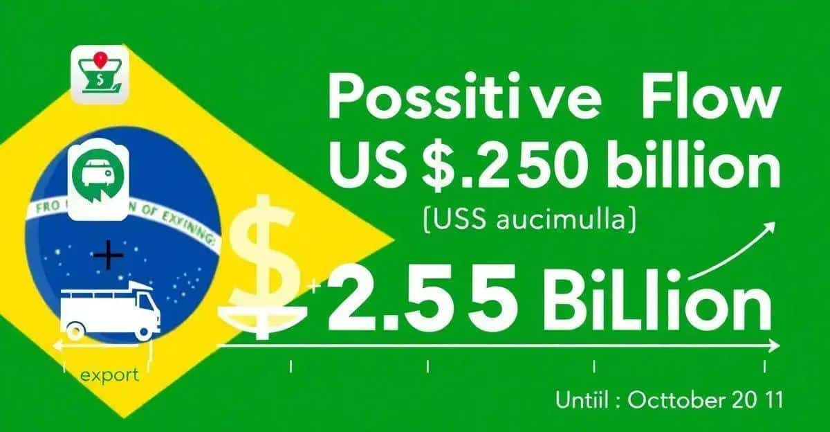 Fluxo Cambial: Brasil Registra US$ 2,550 Bilhões Positivos