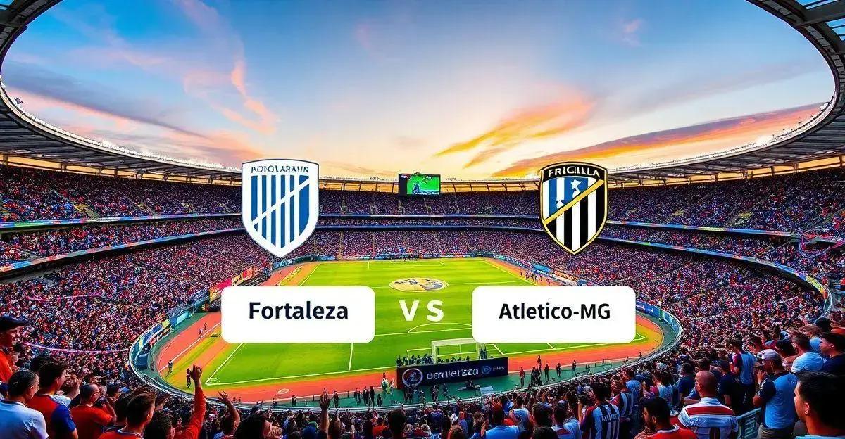 Fortaleza x Atlético-MG: Escalação do Jogo do Brasileirão