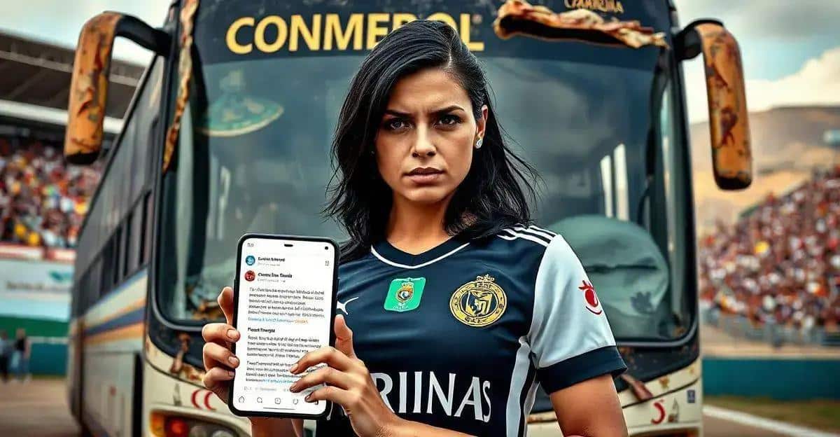 Gabi Zanotti critica ônibus da Libertadores Feminina; veja o porquê