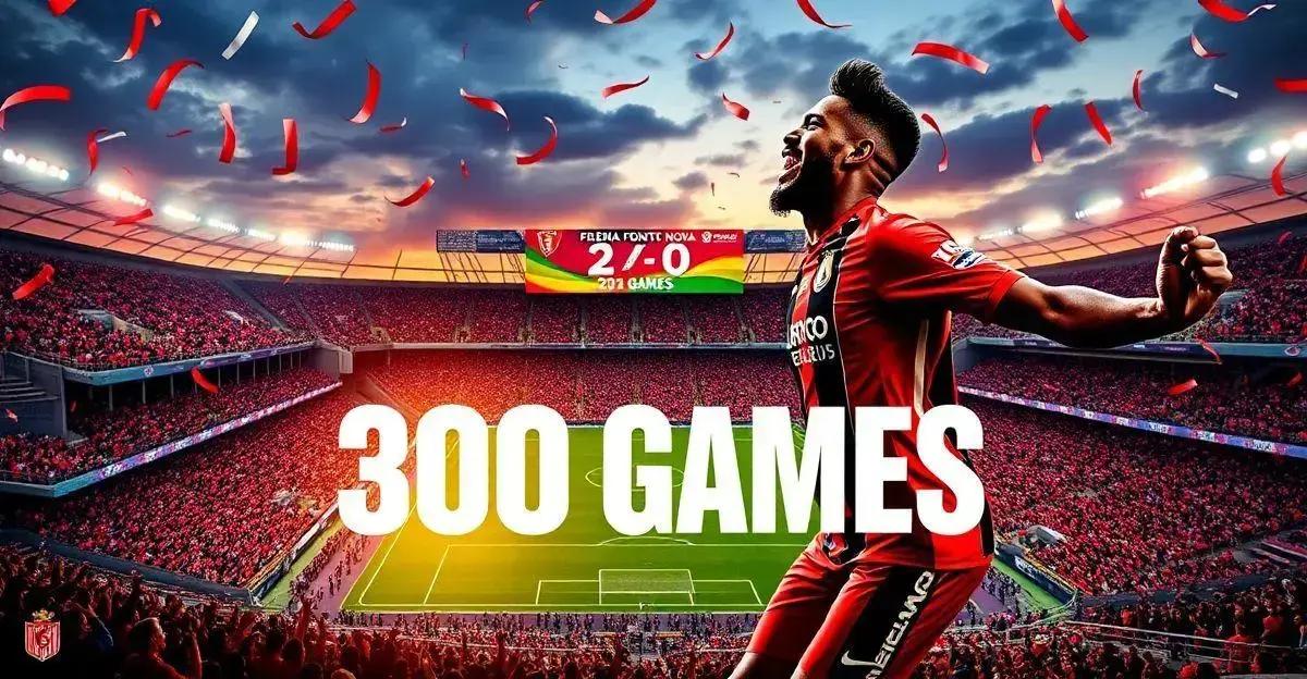 Gabigol Celebra 300 Jogos: Momentos Inesquecíveis no Flamengo