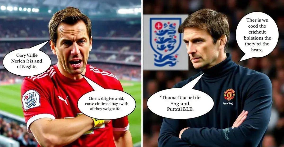 Gary Neville Critica Contratação de Tuchel pela Seleção Inglesa