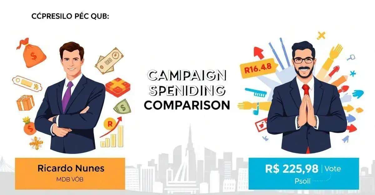 Gastos de Campanha: Nunes e Boulos no 1º Turno em SP