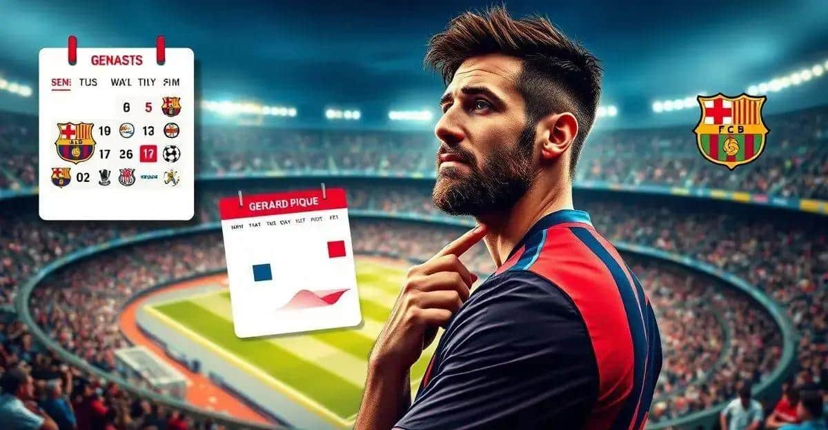 Gerard Piqué Propõe Reduzir Calendário de Jogos no Futebol