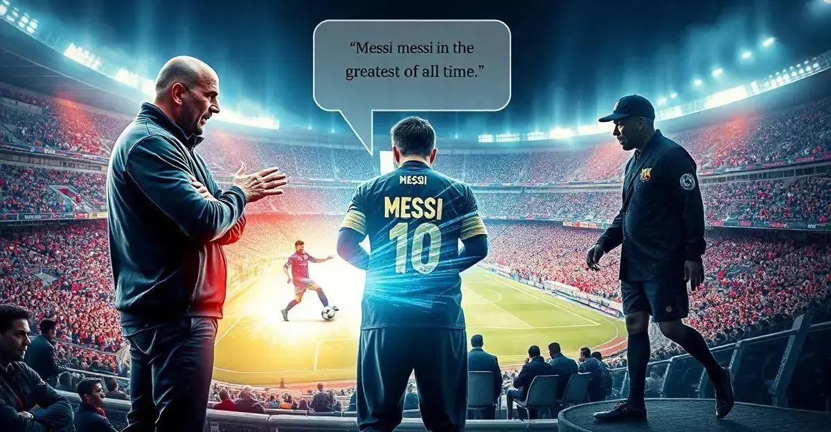 Guardiola diz que Messi é superior a Pelé e Maradona