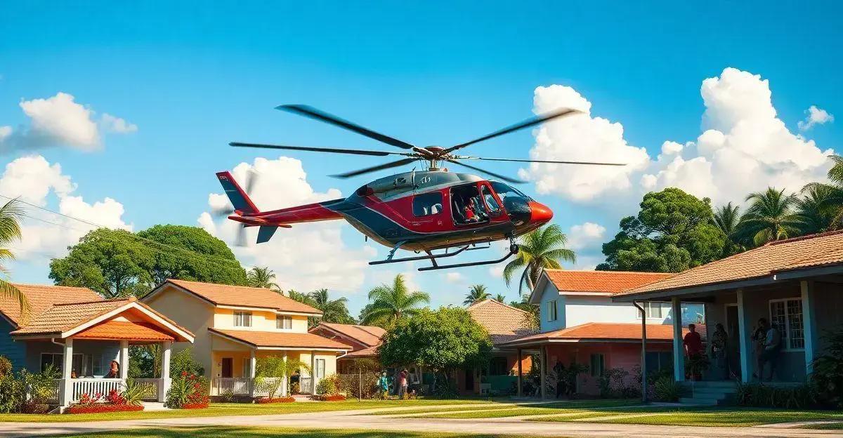 Helicóptero Gira no Ar e Faz Pouso de Emergência em Mato Grosso