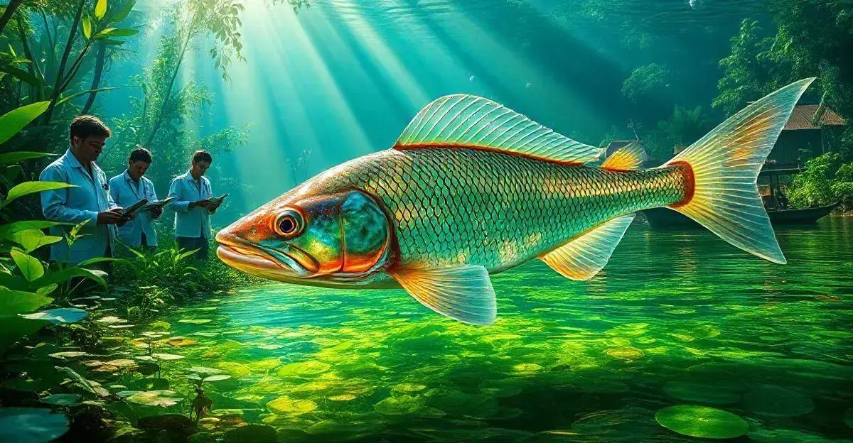 História do peixe-fantasma do Mekong