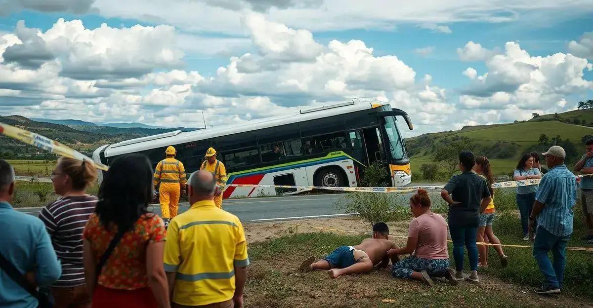 Homem Furta Ônibus e Causa Acidente Mortal em Minas Gerais