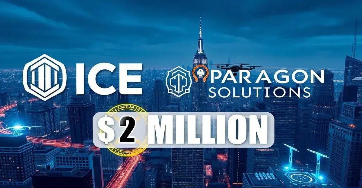 ICE Fecha Contrato de $2 Milhões com Paragon Solutions