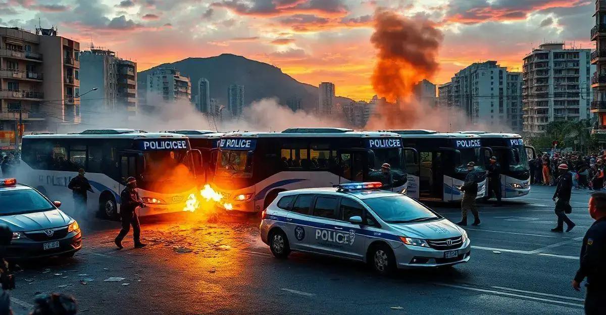 Impacto da Barricada na Operação Policial