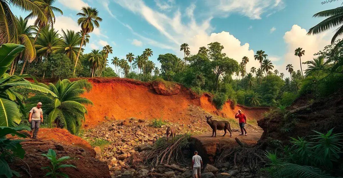 Impactos e consequências na região