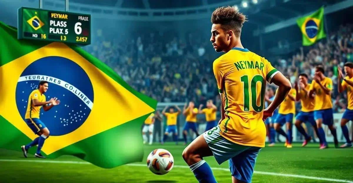 Importância de Neymar para a Seleção Brasileira