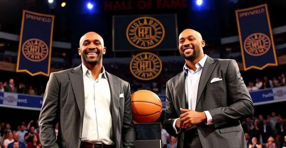 Indicação de Billups e Carter ao Hall da Fama