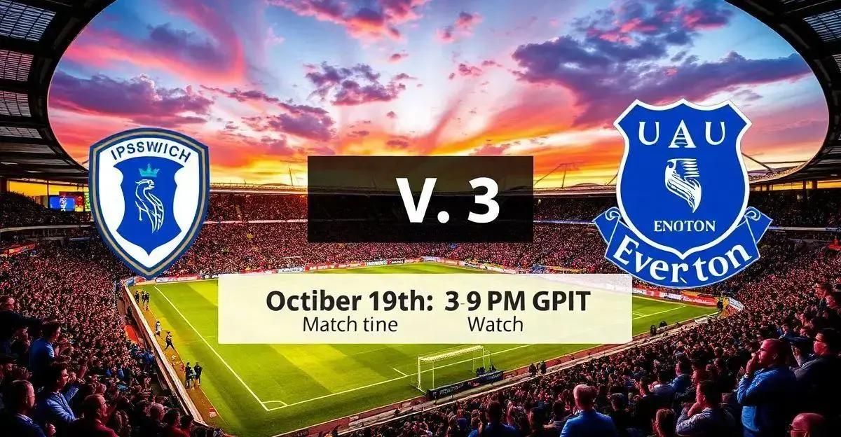 Ipswich Town x Everton: Horário e Onde Assistir ao Jogo