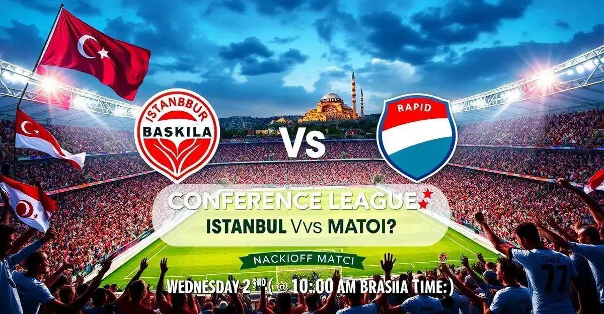 Istanbul x Rapid Viena: Horário e Onde Assistir ao Jogo da Conference League