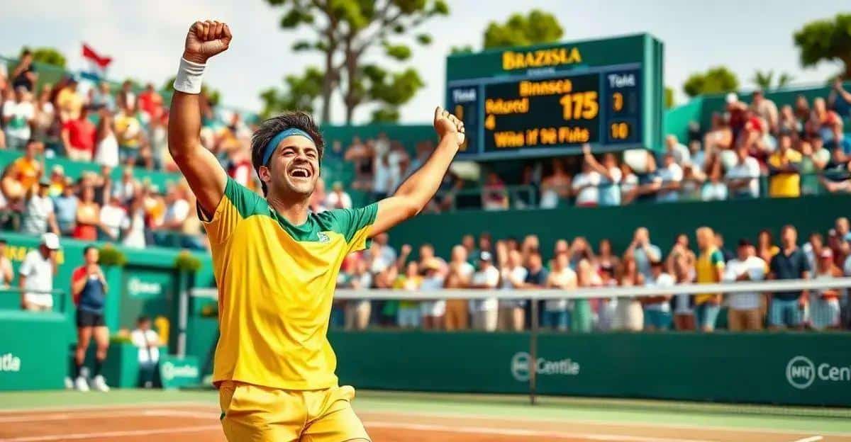 João Fonseca vence polonês e avança no torneio de tênis