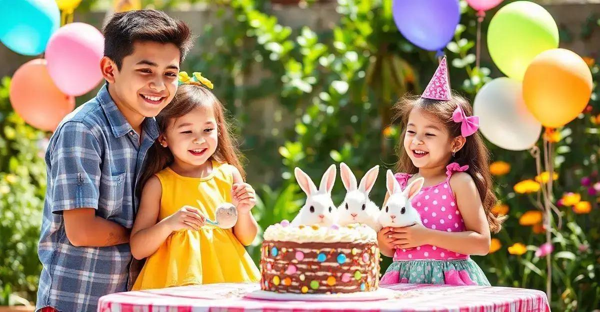 João Guilherme Surpreende com Coelhinhos para as Sobrinhas