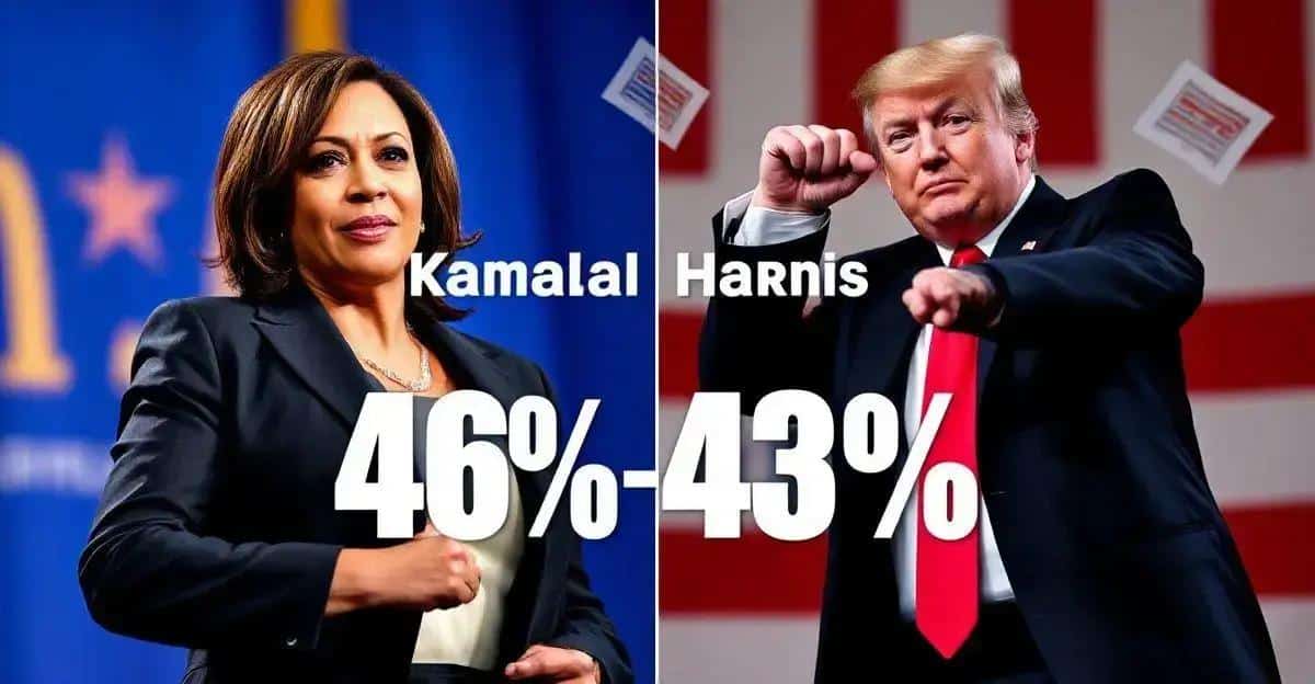 Kamala Harris e Donald Trump: A Disputa Acirrada nas Pesquisas