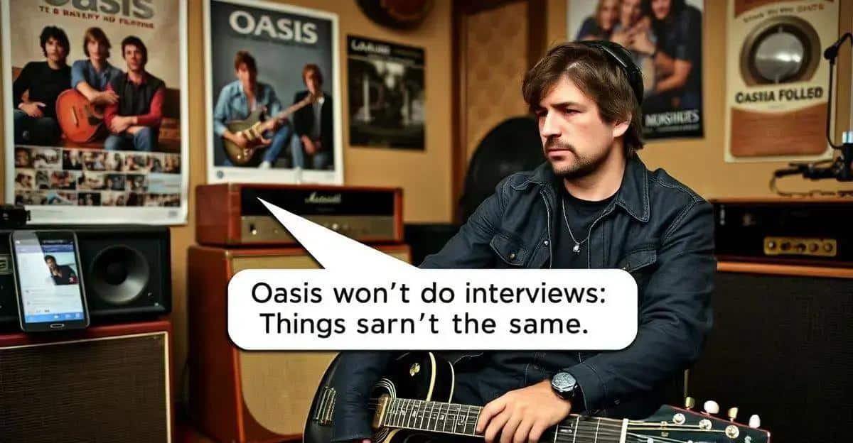 Liam Gallagher Explica Por Que Oasis Não Dará Entrevistas