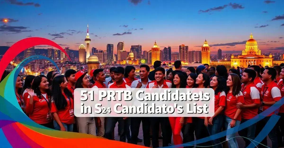 Lista dos Candidatos do PRTB