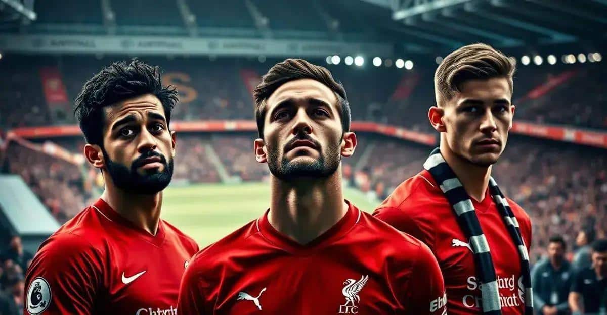 Liverpool pode perder 3 jogadores históricos na próxima temporada