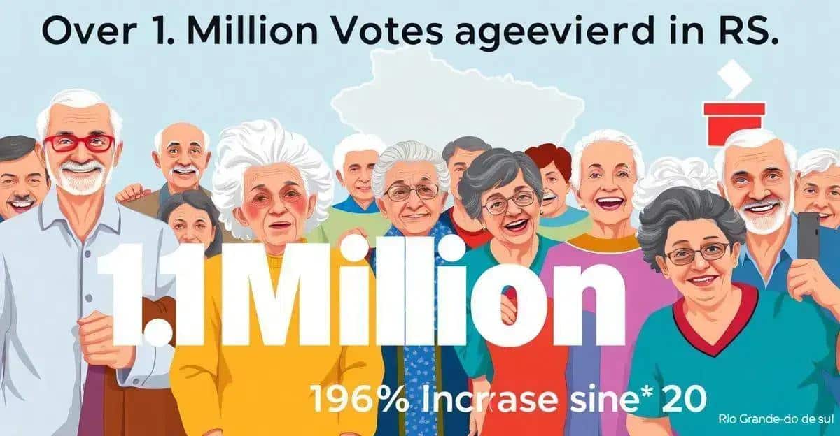 Mais de 1 Milhão de Eleitores Acima de 70 Anos no RS