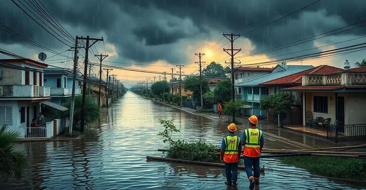 Medidas adotadas pela Enel e pela Prefeitura