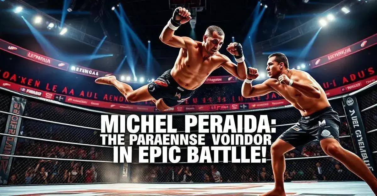 Michel Pereira: O Paraense Voador em Grande Luta no UFC Vegas 100