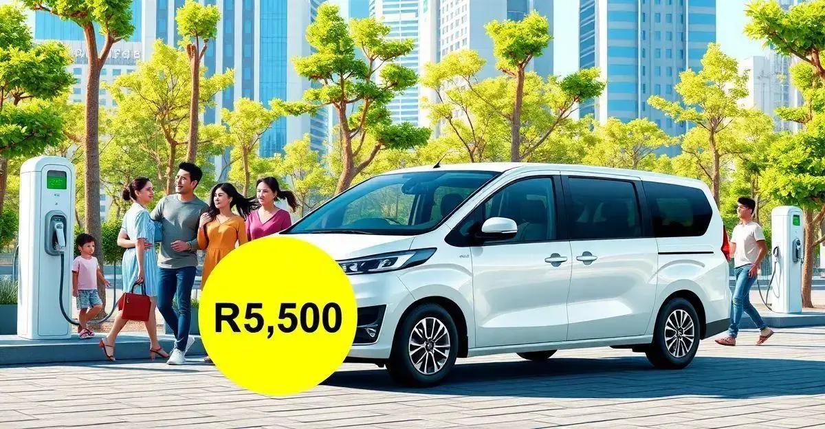 Minivan Elétrica de R$ 55 mil: Conheça a Wuling Hong Guang